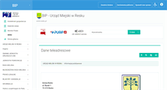 Desktop Screenshot of bip.resko.pl