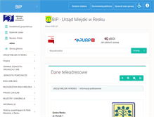 Tablet Screenshot of bip.resko.pl